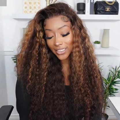 Velvet Wave - Tulle transparente 13X4 │ Cheveux Brésiliens Vierges