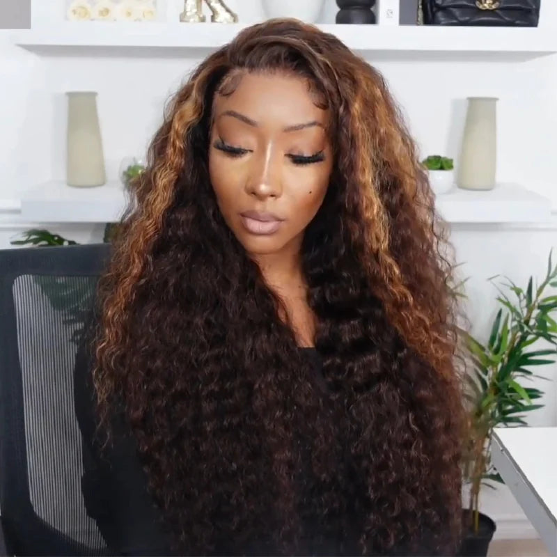 Velvet Wave - Tulle transparente 13X4 │ Cheveux Brésiliens Vierges