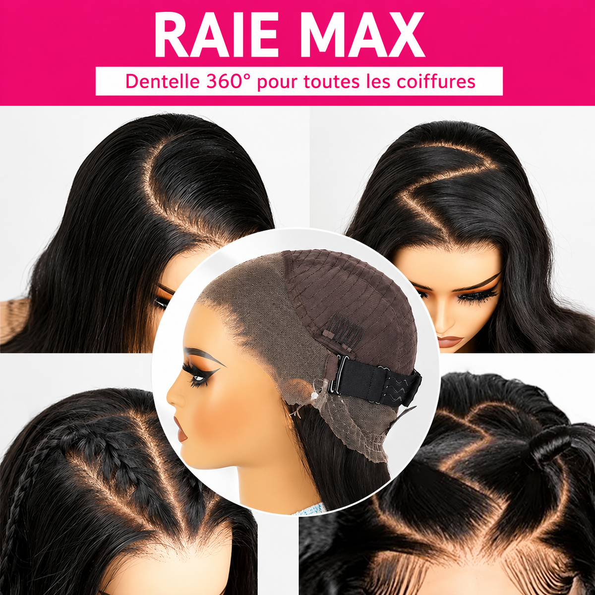 Liberté - Body Wave I 360° Lace Frontal 13X6 │Virgin Japanese Hair