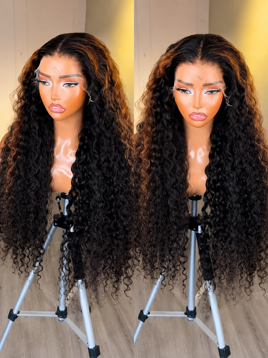 Satin Noir  - Body Wave Cheveux Brésiliens Vierges I Pré-Epilée 180% │ Lace Front 13x4