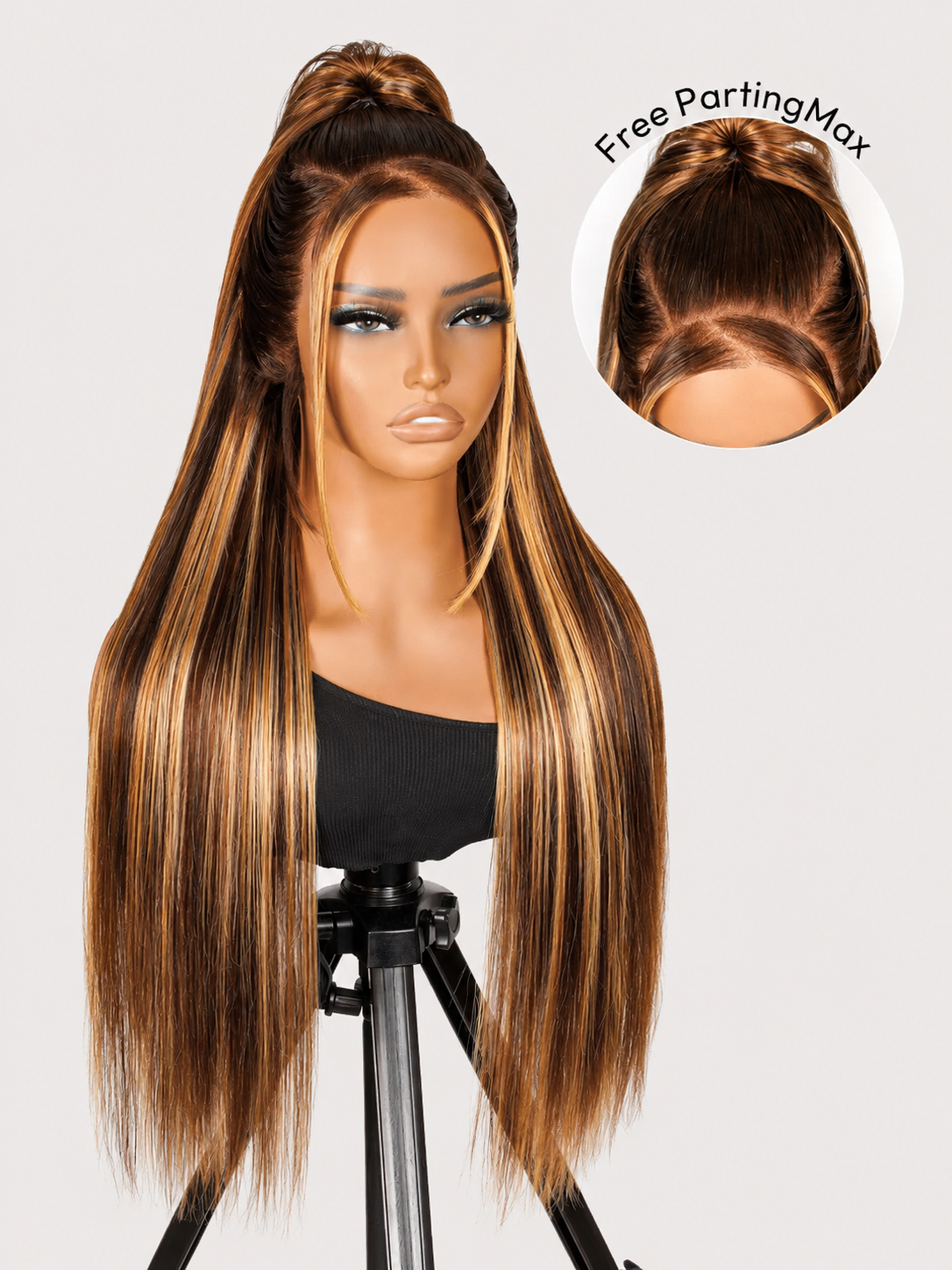 Mermaid - Frosted Blonde │ 13x6 Swiss Lace Frontal │ Virgin Brazilian Hair
