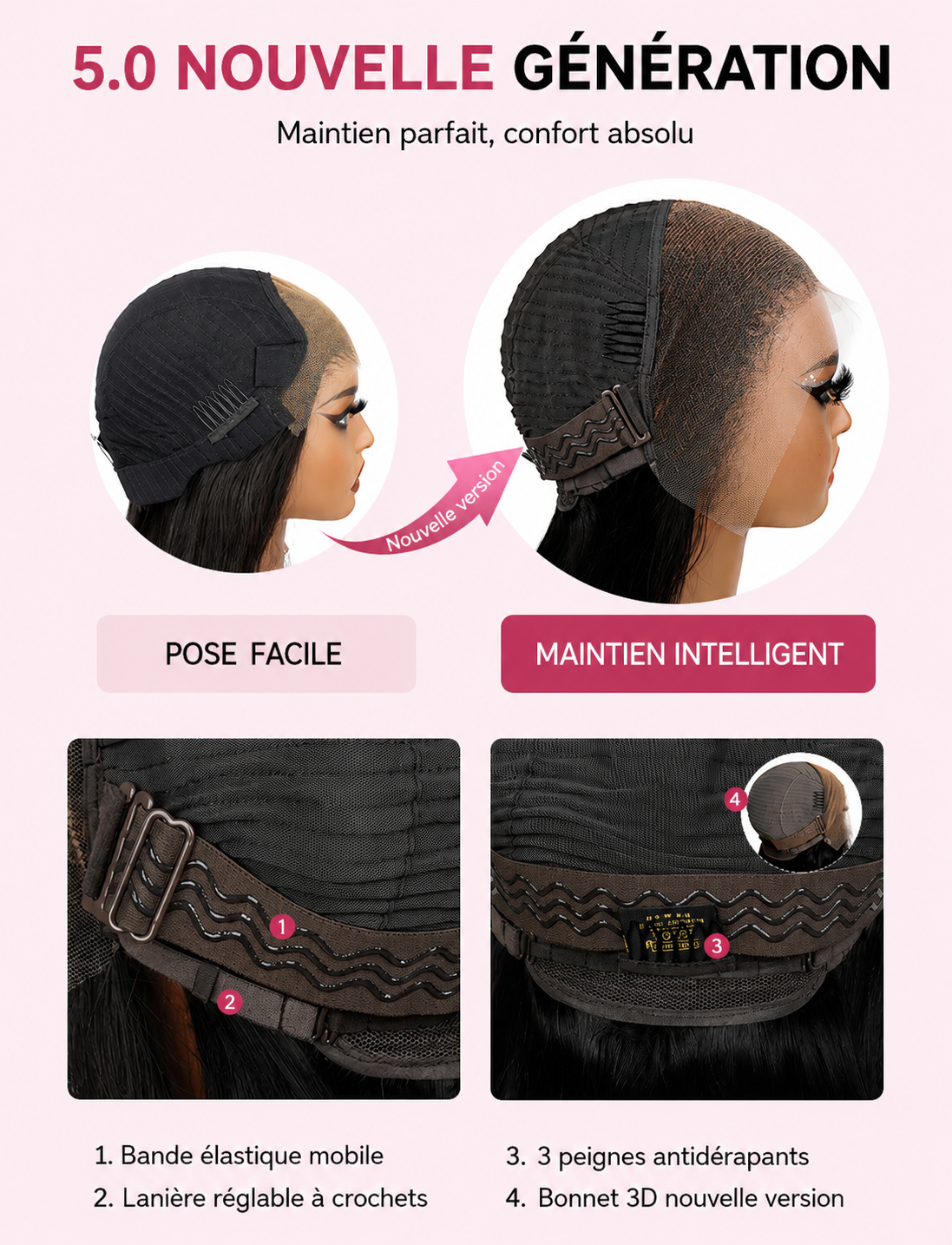 Aenea -  Lace Frontal Swiss 13x4  │Cheveux Indiens Vierges