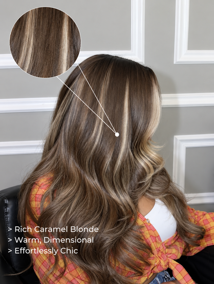 Kaelisse Glow │ Lace Frontal 13x6 │Densité 180% │Cheveux Vierges Brésiliens