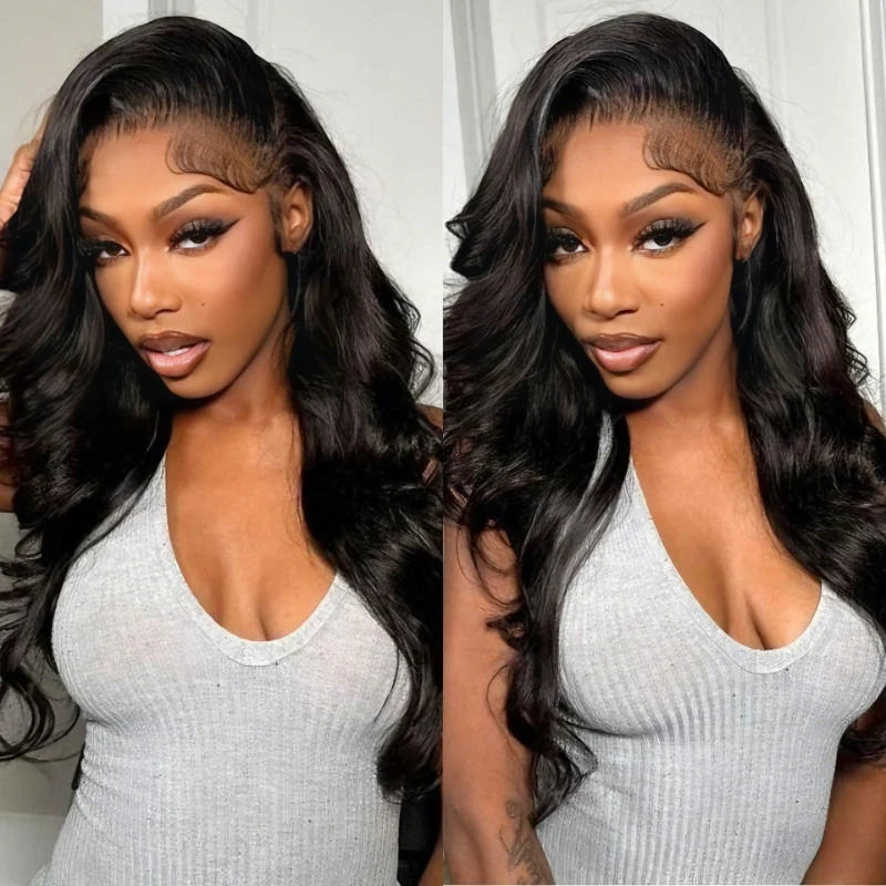 Perruque Obsidienne - Ondulé Body Wave │ Tulle HD 13x6 │ Cheveux Humains Indiens Vierges