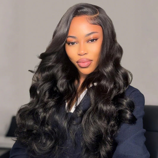 Perruque Obsidienne - Ondulé Body Wave │ Tulle HD 13x6 │ Cheveux Humains Indiens Vierges