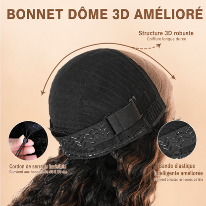 La Royale - Wave Perruques en Dentelle 13x4 I Densité 200% I Cheveux Brésilens Vierges