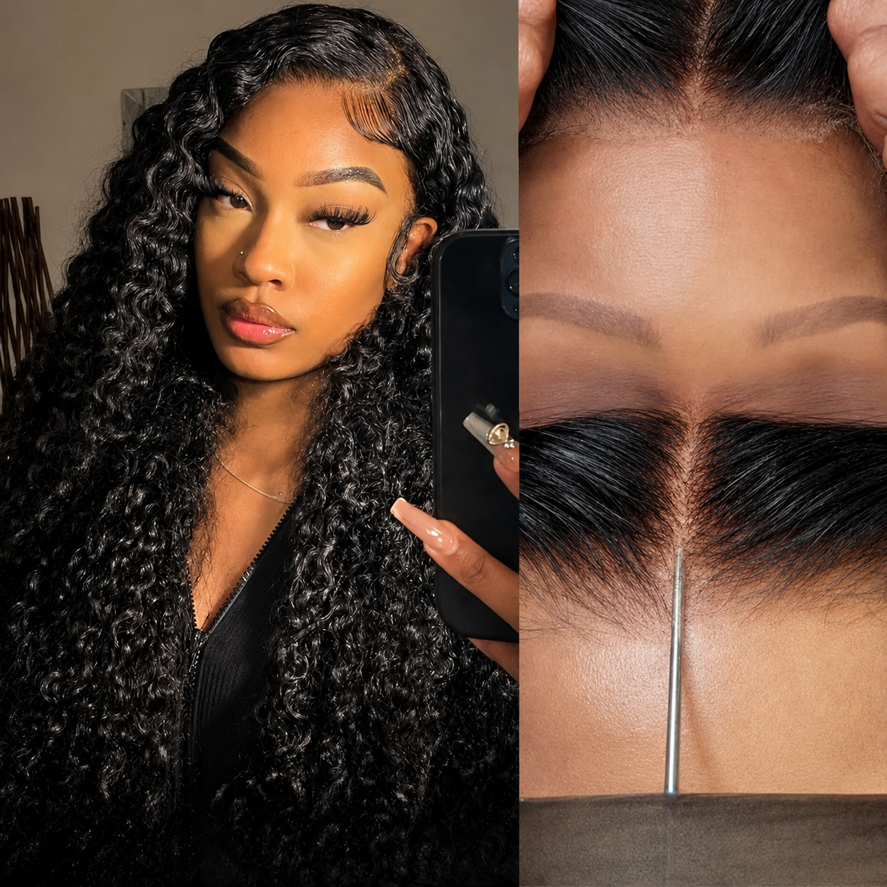 Lux Curl │Lace Frontal 13x4 HD Undetectable – Malaysian Virgin Hair