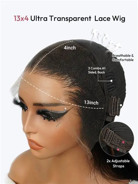 Lux Curl │Lace Frontal 13x4 HD Undetectable – Malaysian Virgin Hair
