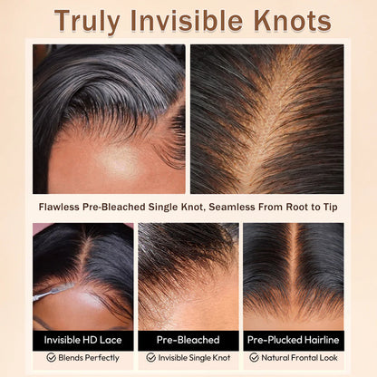 Brume - Bouclée Volumineuse Balayage │ Tulle HD 13x4  │ Cheveux Humains Brésiliens Vierges
