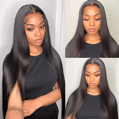 Astrid - Perruque Cheveux Vierges pré-épilée Brésiliens │ Dentelle 13X4 I Densité 180%