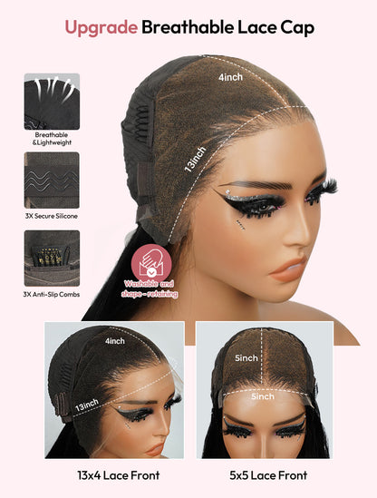 Aenea -  Lace Frontal Swiss 13x4  │Cheveux Indiens Vierges