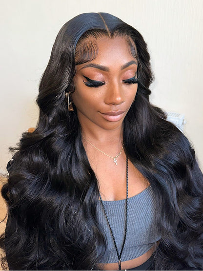 Perruques à cheveux humains pré-épilées et abordables Alipearl Body Wave 5x5