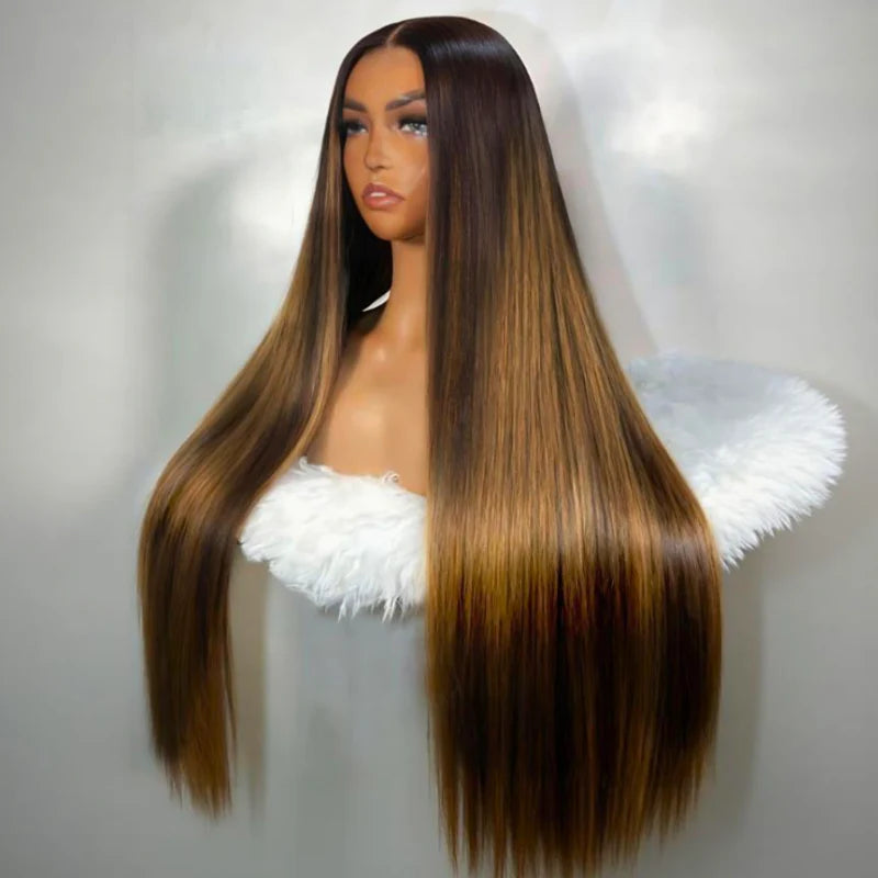 Perruque Golden Shadow - Lace Front 13x6 │ Cheveux Indiens Vierges
