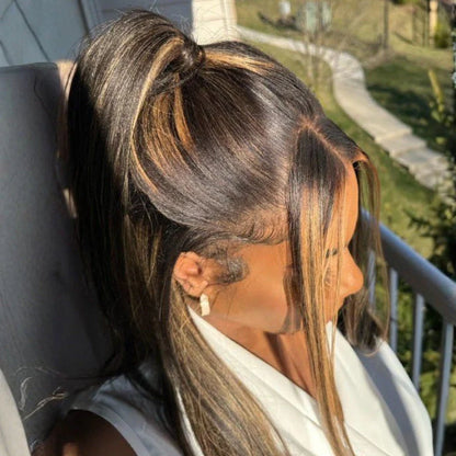 Perruque Golden Shadow - Lace Front 13x6 │ Cheveux Indiens Vierges