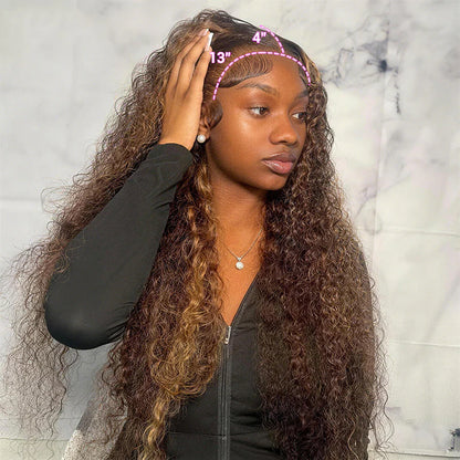 Celeste - Perruque Cheveux Humains Péruviens Sans Colle │ Lace Front 13x6 HD