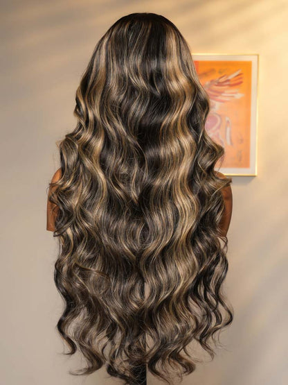 Caramelo - Closure Transparente 13x6 │Cheveux Vierges Indiens