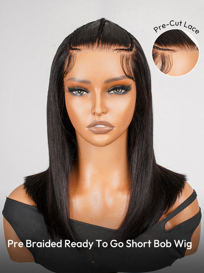 Astrid Glam - Lace Prédécoupée Prête à Porter │Frontale Pre-Cut 13x4 │ Cheveux Malaisiens Vierges