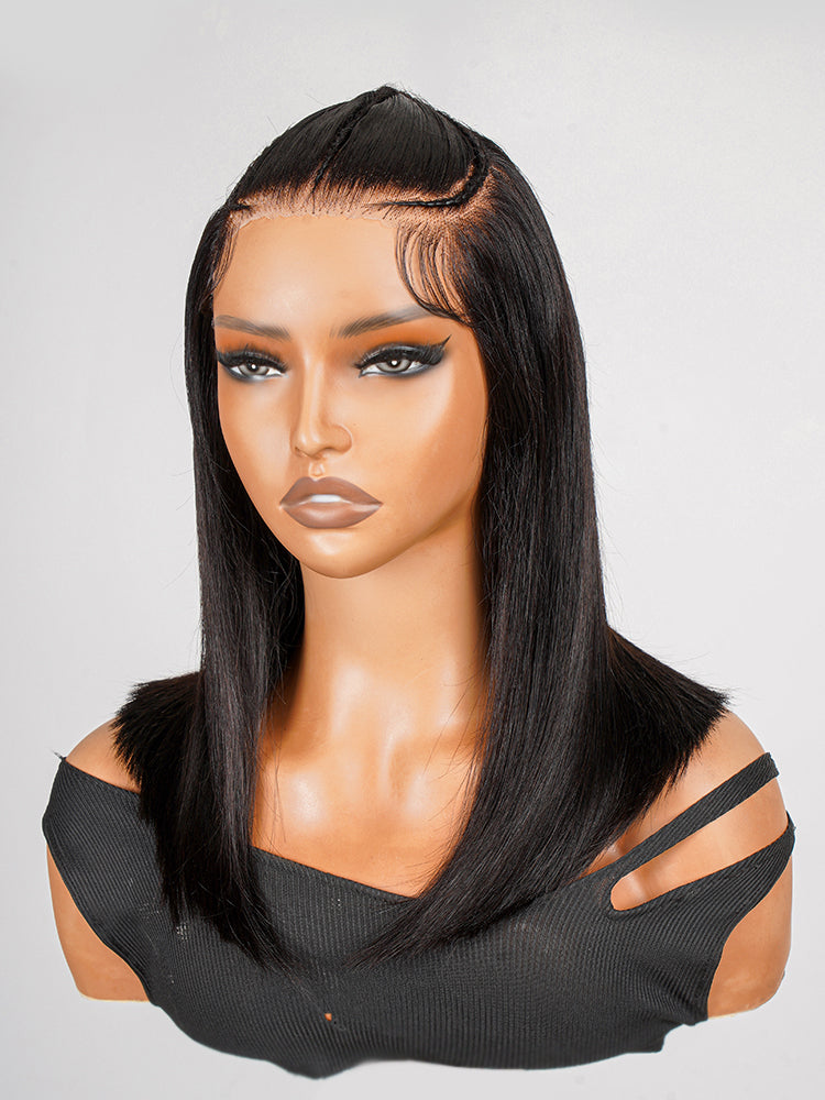 Astrid Glam - Lace Prédécoupée Prête à Porter │Frontale Pre-Cut 13x4 │ Cheveux Malaisiens Vierges