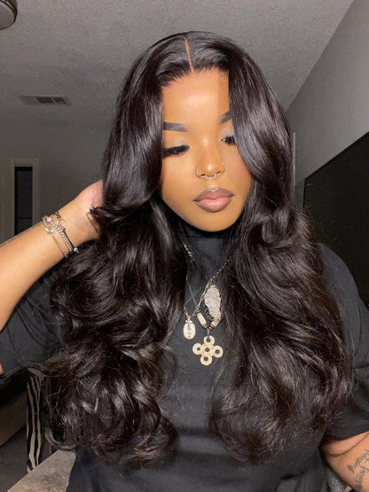 Perruques à cheveux humains pré-épilées et abordables Alipearl Body Wave 5x5