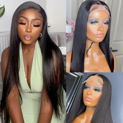 Astrid - Perruque Cheveux Vierges pré-épilée Brésiliens │ Dentelle 13X4 I Densité 180%