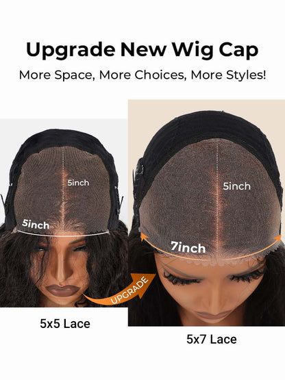 ans colle 5*7 Prêtes à l’Usage perruques Body Wave 5s Easy Go