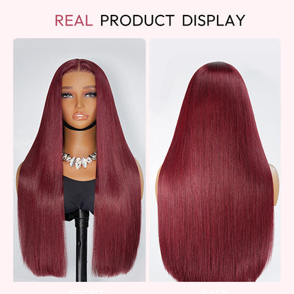 Spiced Cherry  │Full Lace 5x7 │Cheveux Vierges Japonais