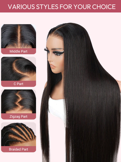 Elégance - Full Lace Premium 13x6 HD │Cheveux Indiens Vierges