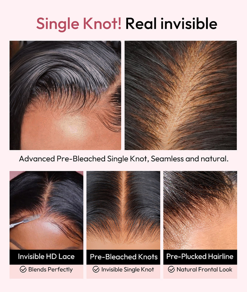 Cherry Cola Red │ Lace Front 13x4 HD │Cheveux Vierges Malaysiens