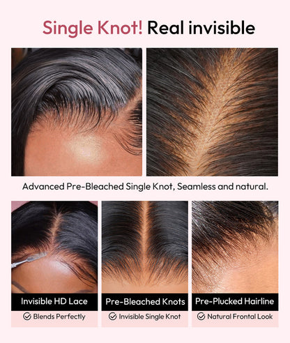 Cherry Cola Red │ Lace Front 13x4 HD │Cheveux Vierges Malaysiens
